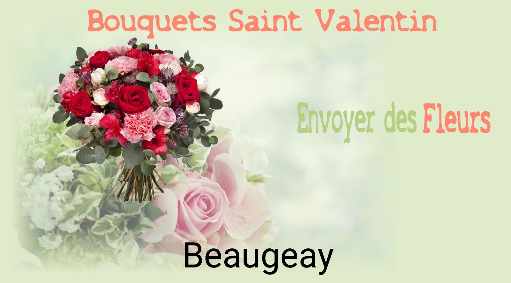 Roses de Saint-Valentin livrées à Beaugeay